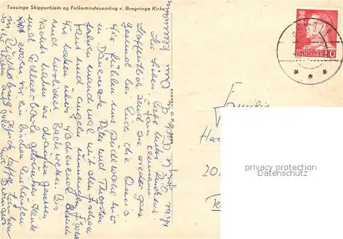 AK / Ansichtskarte Taasinge Skipperhjem Taasinge