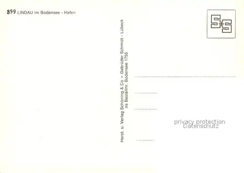 AK / Ansichtskarte Lindau_Bodensee Hafen Lindau Bodensee
