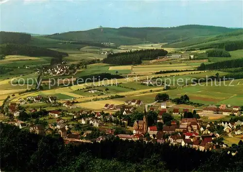 AK / Ansichtskarte Rahrbach Welschen Ennest Panorama Rahrbach