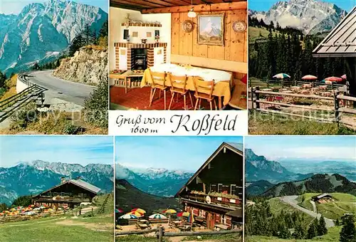 AK / Ansichtskarte Berchtesgaden Rossfeld Hoehenringstrasse  Berchtesgaden