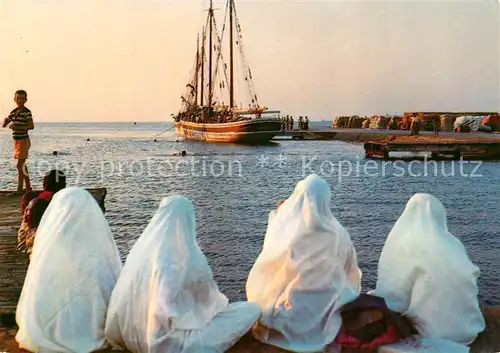 AK / Ansichtskarte Jerba Hafen Jerba