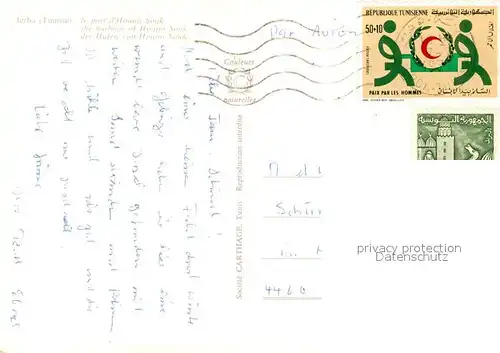 AK / Ansichtskarte Jerba Hafen Jerba