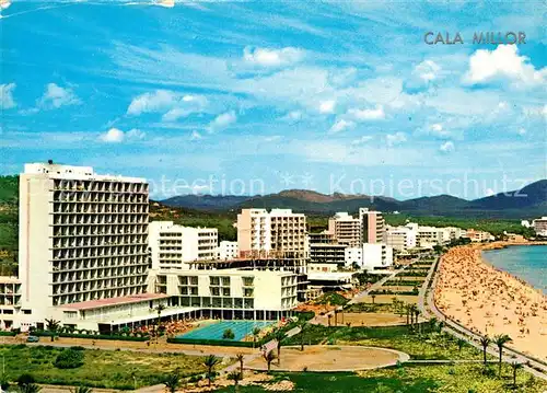 AK / Ansichtskarte Cala_Millor_Mallorca Strand  Cala_Millor_Mallorca
