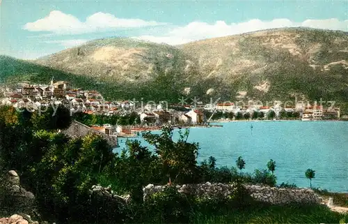 AK / Ansichtskarte Buccari Panorama Alpenserie XXXIV No. 1 Werbung Dr Webers Alpenkraeutertee Buccari