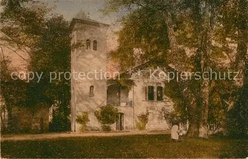 AK / Ansichtskarte Waldenburg_Sachsen Fuerstlicher Park Gruenfeld Schloesschen Waldenburg Sachsen