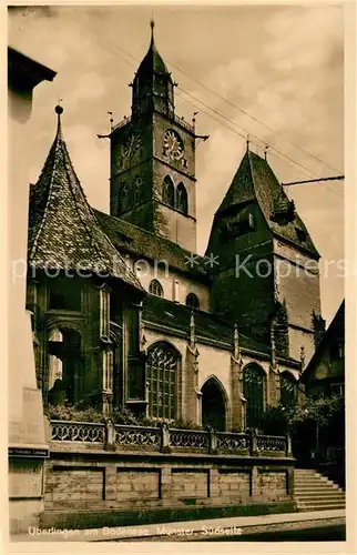 AK / Ansichtskarte ueberlingen_Bodensee Muensterkirche ueberlingen Bodensee