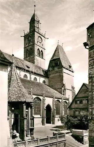 AK / Ansichtskarte ueberlingen_Bodensee St Nikolaus Muenster ueberlingen Bodensee