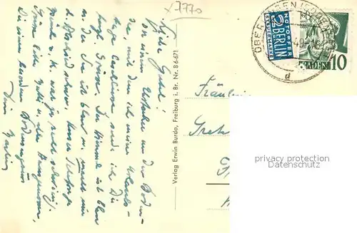 AK / Ansichtskarte ueberlingen_Bodensee Ansicht vom See aus ueberlingen Bodensee