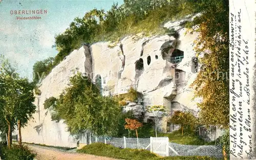 AK / Ansichtskarte ueberlingen_Bodensee Heidenhoehlen ueberlingen Bodensee
