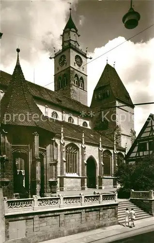 AK / Ansichtskarte ueberlingen_Bodensee Muensterkirche ueberlingen Bodensee