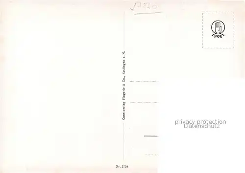 AK / Ansichtskarte ueberlingen_Bodensee Stadtmotiv mit Kirche Dieter Kuenstlerkarte ueberlingen Bodensee