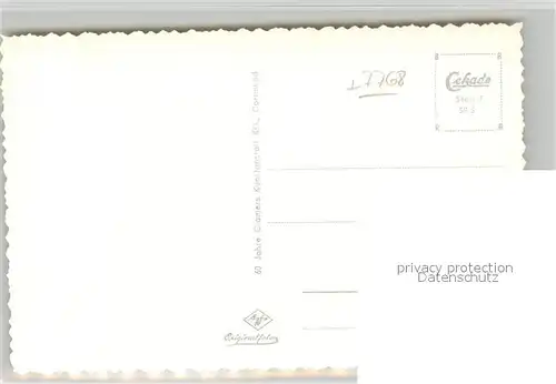 AK / Ansichtskarte Stockach_Baden Stadtbild mit Kirche Schule Stadtgarten Kirche Kriegerdenkmal Landschaftspanorama Stockach_Baden