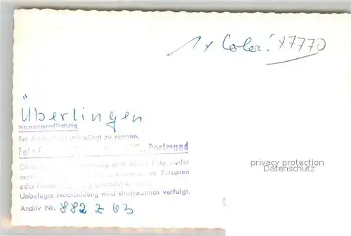 AK / Ansichtskarte ueberlingen_Bodensee Hotel St Leonhard Terrasse ueberlingen Bodensee