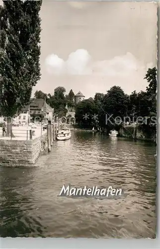 AK / Ansichtskarte ueberlingen_Bodensee Mantelhafen ueberlingen Bodensee