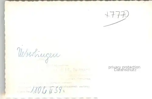 AK / Ansichtskarte ueberlingen_Bodensee Panorama Blick ueber den See ueberlingen Bodensee