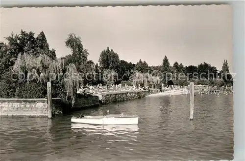 AK / Ansichtskarte ueberlingen_Bodensee Strandbad ueberlingen Bodensee