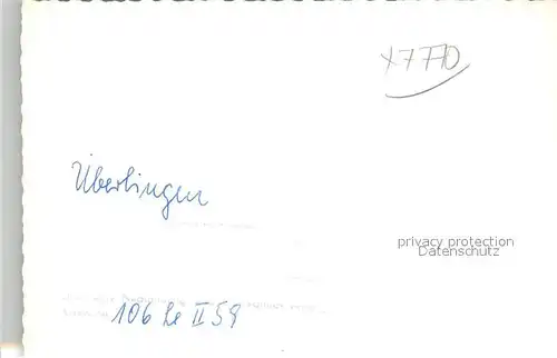 AK / Ansichtskarte ueberlingen_Bodensee Blick auf den See ueberlingen Bodensee