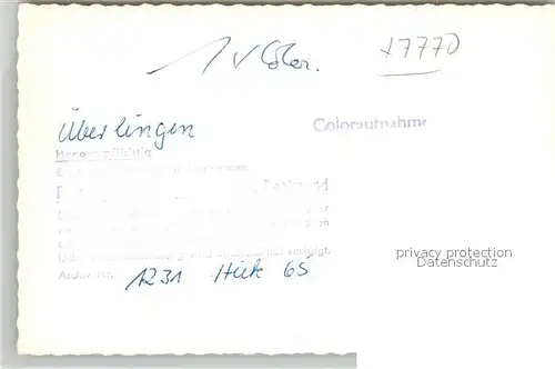 AK / Ansichtskarte ueberlingen_Bodensee Park ueberlingen Bodensee