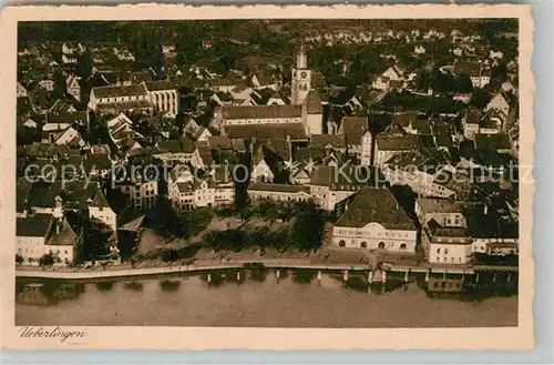AK / Ansichtskarte ueberlingen_Bodensee Fliegeraufnahme ueberlingen Bodensee