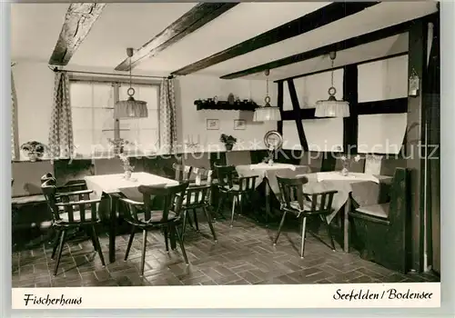AK / Ansichtskarte Seefelden_Uhldingen Muehlhofen Landgasthof Fischerhaus Restaurant Seefelden