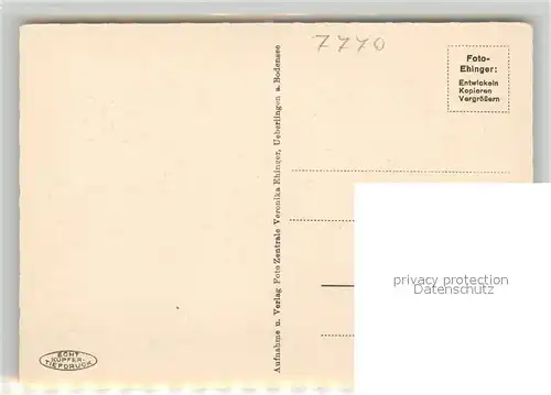 AK / Ansichtskarte ueberlingen_Bodensee Hofstatt Brunnen Altstadt Kupfertiefdruck ueberlingen Bodensee