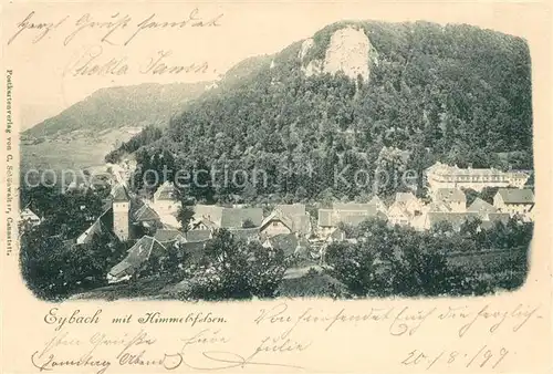 AK / Ansichtskarte Eybach_Geislingen_Steige Himmelsfelsen Panorama Eybach_Geislingen_Steige