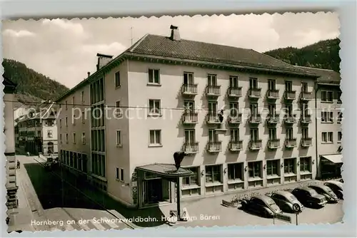 AK / Ansichtskarte Hornberg_Schwarzwald Hotel zum Baeren Hornberg Schwarzwald