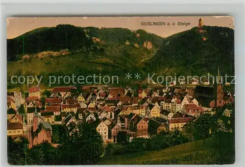 AK / Ansichtskarte Geislingen_Steige Panorama Geislingen_Steige