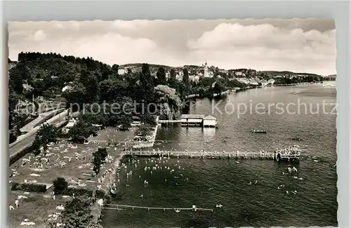 AK / Ansichtskarte ueberlingen_Bodensee Strandbad ueberlingen Bodensee