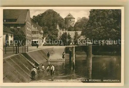 AK / Ansichtskarte ueberlingen_Bodensee Mantelhafen ueberlingen Bodensee