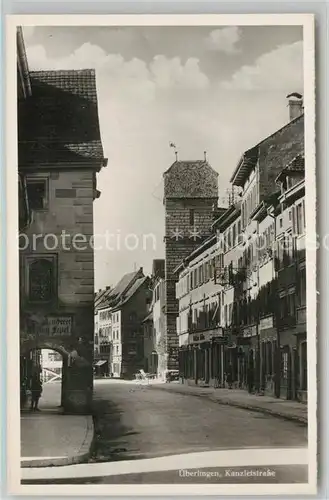 AK / Ansichtskarte ueberlingen_Bodensee Kanzleistrasse ueberlingen Bodensee