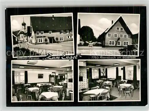 AK / Ansichtskarte Allensbach_Bodensee Gasthof Pension Zum Engel Allensbach_Bodensee