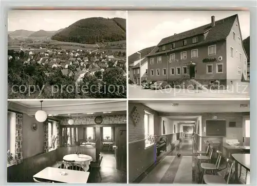 AK / Ansichtskarte Muehlhausen_Taele Gasthaus zum Hirsch Muehlhausen_Taele