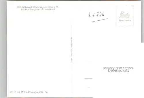 AK / Ansichtskarte Niederwasser Panorama Niederwasser