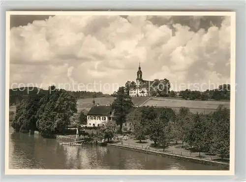 AK / Ansichtskarte Birnau Wallfahrtskirche Cistercienserkloster  Birnau