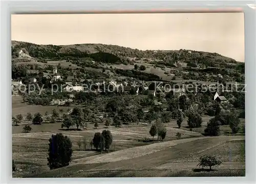 AK / Ansichtskarte Altheim_Bodenseekreis Panorama Burgstall Heiligenberg Altheim Bodenseekreis