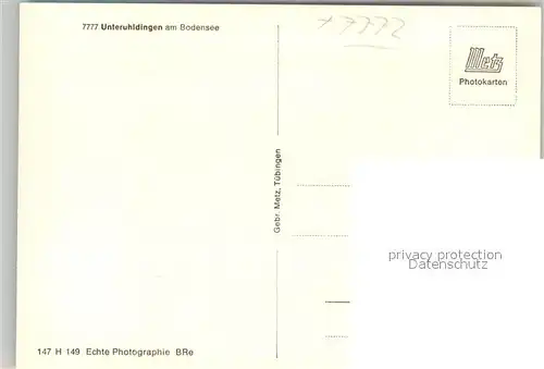 AK / Ansichtskarte Unteruhldingen Ortsansicht Unteruhldingen