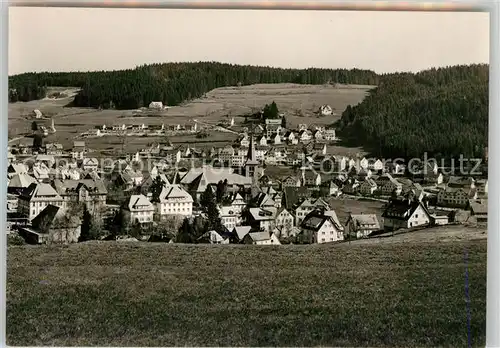 AK / Ansichtskarte Schonach_Schwarzwald Panorama Schonach Schwarzwald
