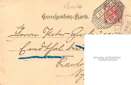 AK / Ansichtskarte Karlsbad_Eger Sprudel Karlsbad_Eger