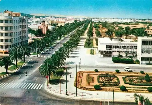 AK / Ansichtskarte Tunis Avenue Mohamed v Tunis