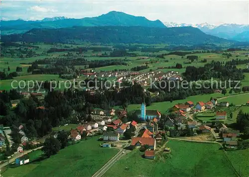 AK / Ansichtskarte Waltenhofen_Allgaeu Fliegeraufnahme Gruenten  Waltenhofen Allgaeu