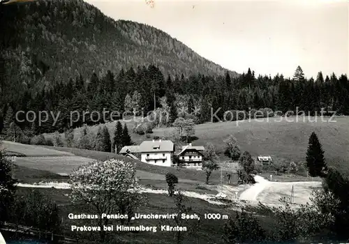 AK / Ansichtskarte Himmelberg Gasthaus Pension Urscherwirt  Himmelberg
