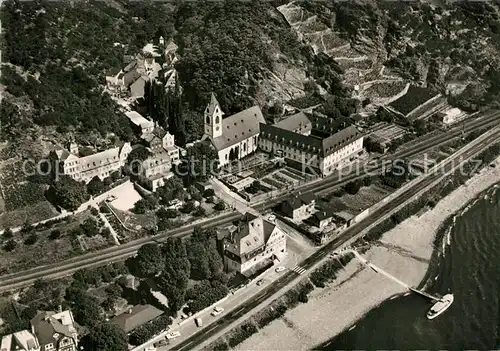 AK / Ansichtskarte Bornhofen_Kamp Fliegeraufnahme Bornhofen Kamp
