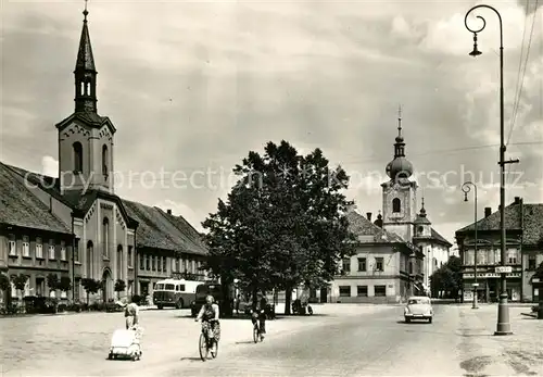 AK / Ansichtskarte Trebechovice_pod_Orebem Namesti 