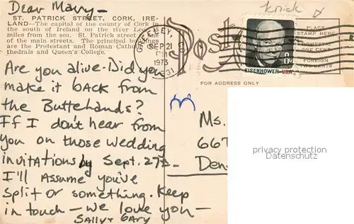 AK / Ansichtskarte Cork St. Patrick Street Cork