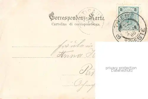 AK / Ansichtskarte Trieste Riva Carciotti Trieste