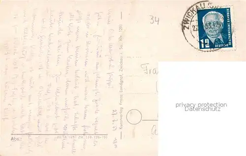 AK / Ansichtskarte Zwickau_Sachsen Plauensche Strasse Zwickau Sachsen