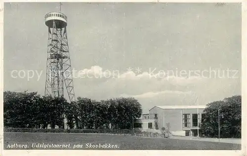 AK / Ansichtskarte Aalborg Udsigtstaarnet Skovbakken Aalborg