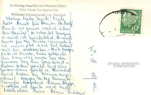 AK / Ansichtskarte Wildbad_Schwarzwald Mode Kunstgewerbe Kinder Wildbad_Schwarzwald