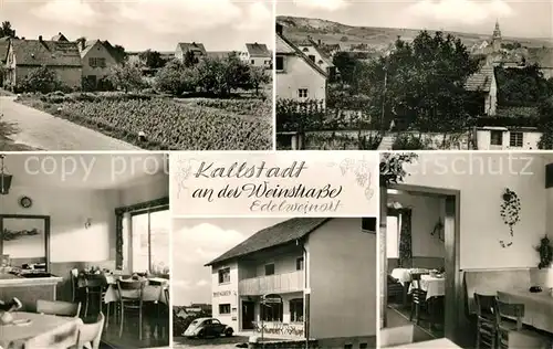 AK / Ansichtskarte Kallstadt_Rheinland Pfalz Gaestehaus Immengarten Kallstadt_Rheinland Pfalz